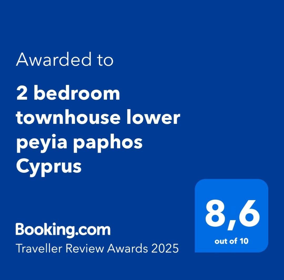 2 Bedroom Townhouse Lower Peyia Paphos Cyprus Exterior foto